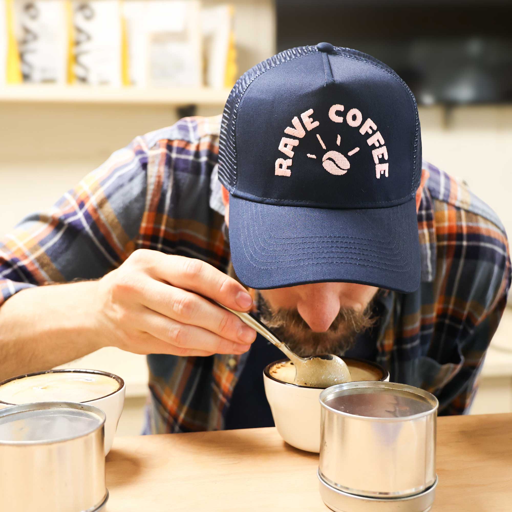 Navy Trucker Cap - Image 2